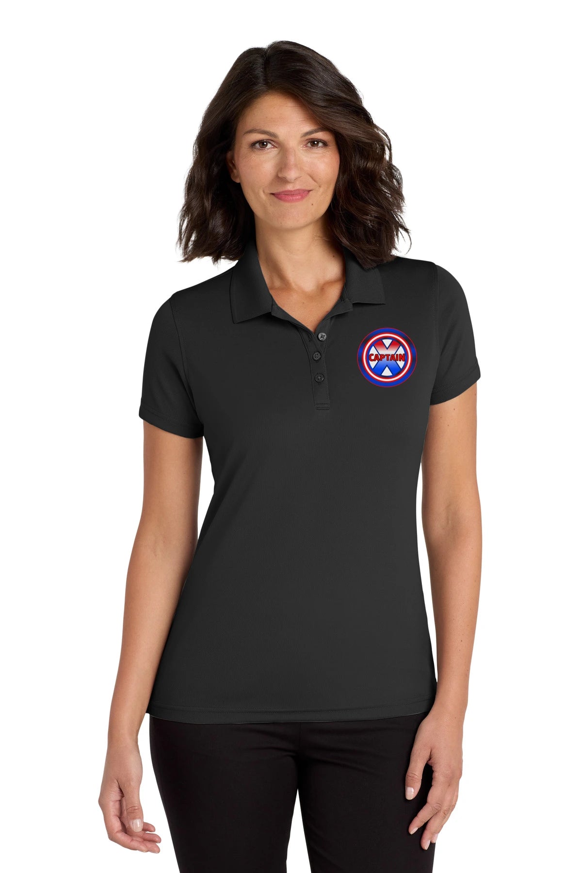 Port Authority® Women's Dry Zone® UV Micro-Mesh Polo. LK110